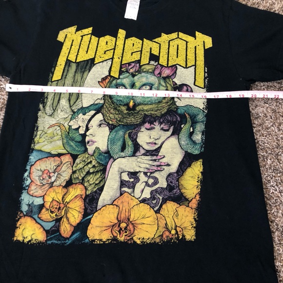 Kvelertak Heavy Metal/Black Doom Metal Octopool Black T-Shirt Sz Medium Men’s - Picture 4 of 6